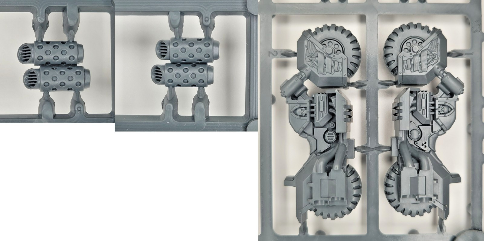 40K Space Marines Dark Angels Ravenwing Command Squad Bits