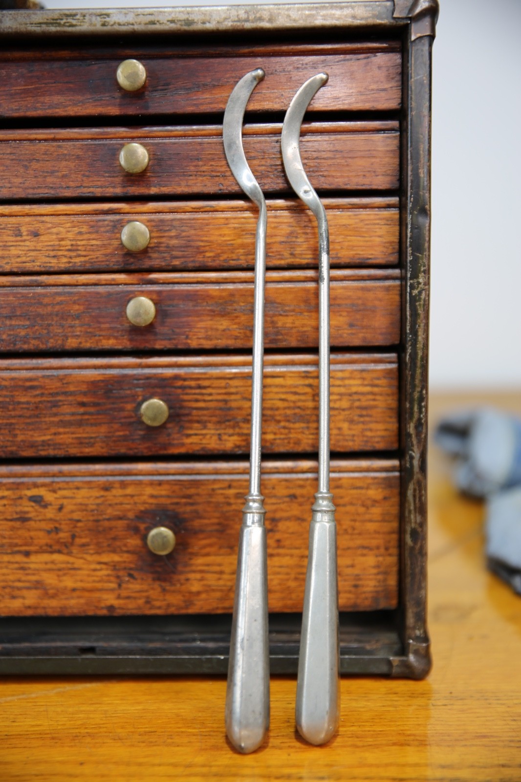 Antique Surgical Medical Tool  embalming Undertaker Scalpel Oddity Germany VTG