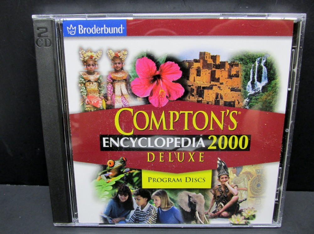 Compton's 2000 Encyclopedia Deluxe, Win. 95 / 98, Learning Co. 1999, Never Used