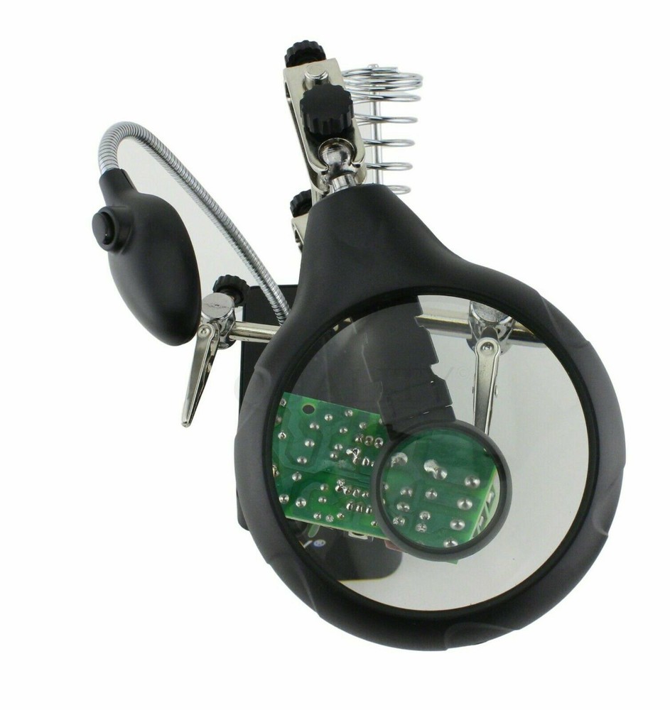 Quality Optics Dual-Power Multi-Purpose Helping Hands Station