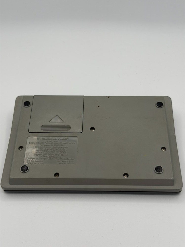 Franklin Spelling Ace Electronic Dictionary Merriam Webster Handheld Works