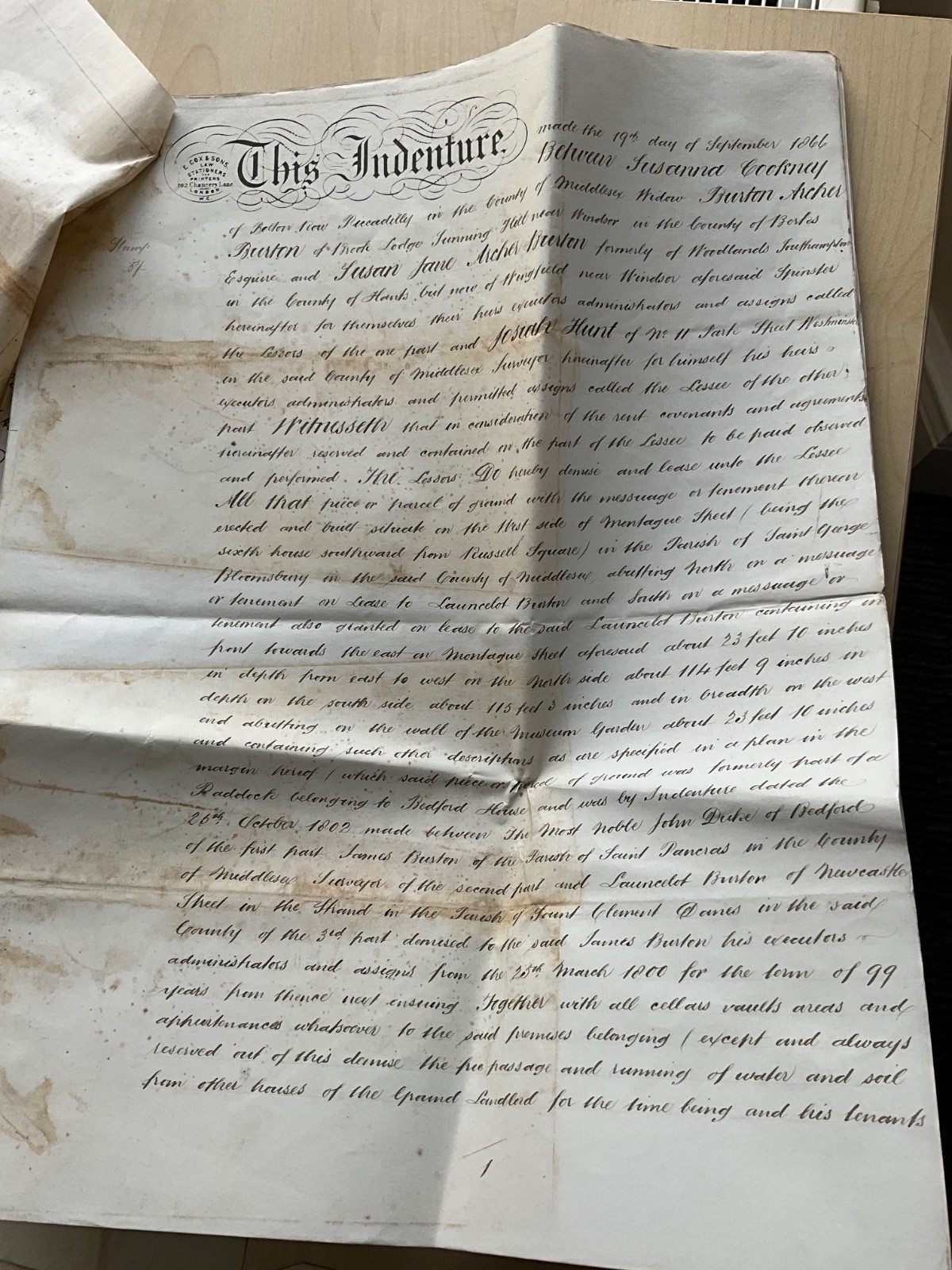 Antique GB Ephemera 1704 - 1880 mixed collection letters, deeds, invoices #SF45