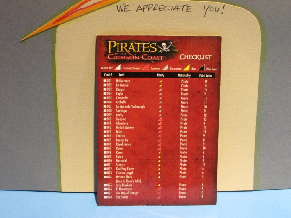 Pirates CSG Crimson Coast - Singles