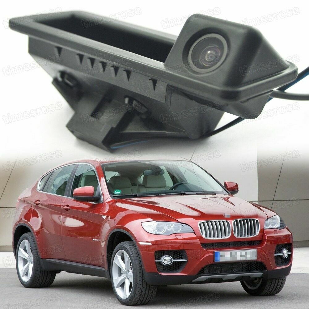 Car Trunk Handle w/ CCD Rear View Backup Camera for BMW X6 2009-2014 E70 E71