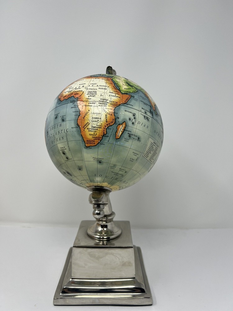 School Globe World Map Earth Rotating Educational Desktop Tabletop Gift