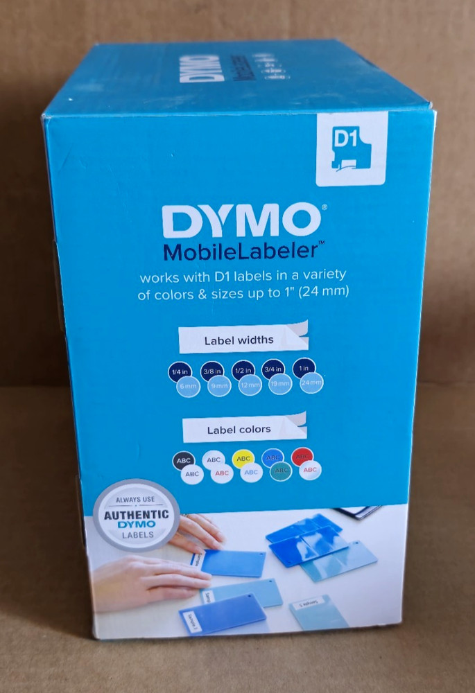 DYMO MobileLabeler Label Maker with Bluetooth - 1982171 - NEW - Open Box