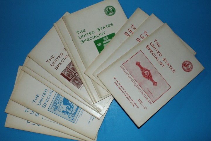 The United States Specialist Journal 1973 Full year BlueLakeStamps Timeless info