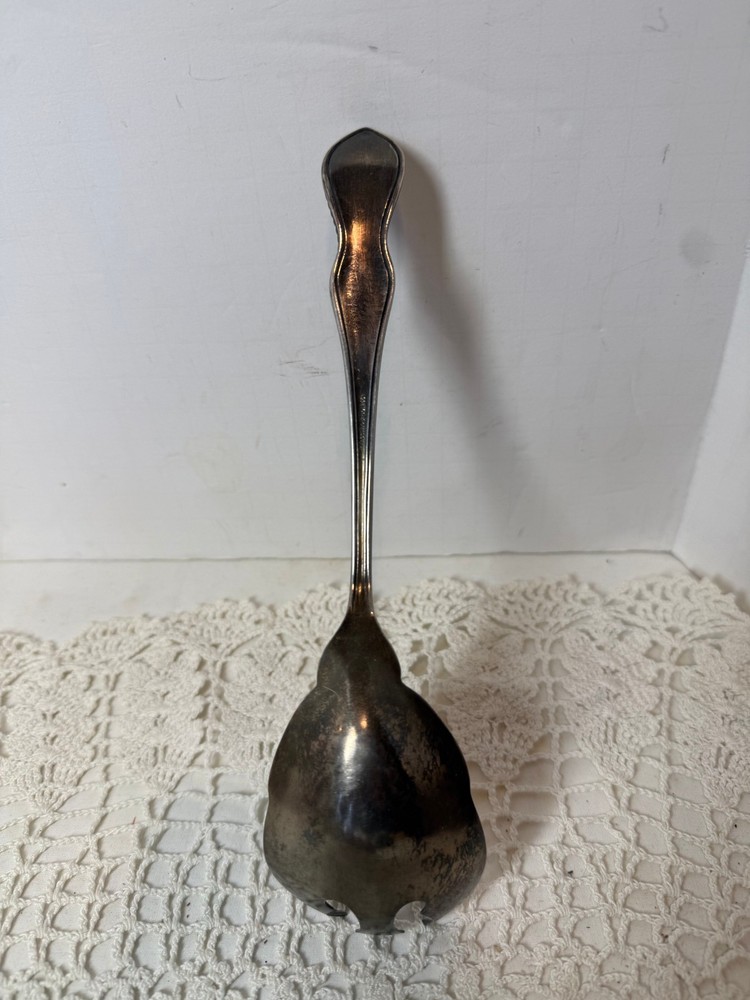 Rogers Silverplate Ice Cream Serving Spoon Spork