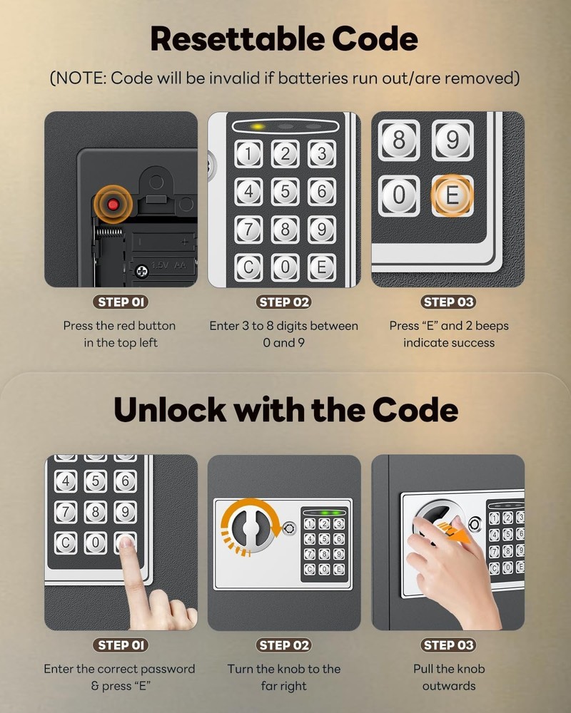 70 Position Key Cabinet with Combination & Key Lock Wall Mounted Security Keys S