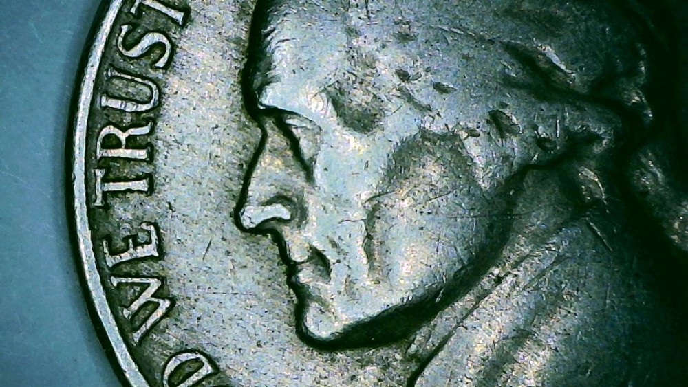 1954 D over S mint  mark Jefferson  Nickel errors