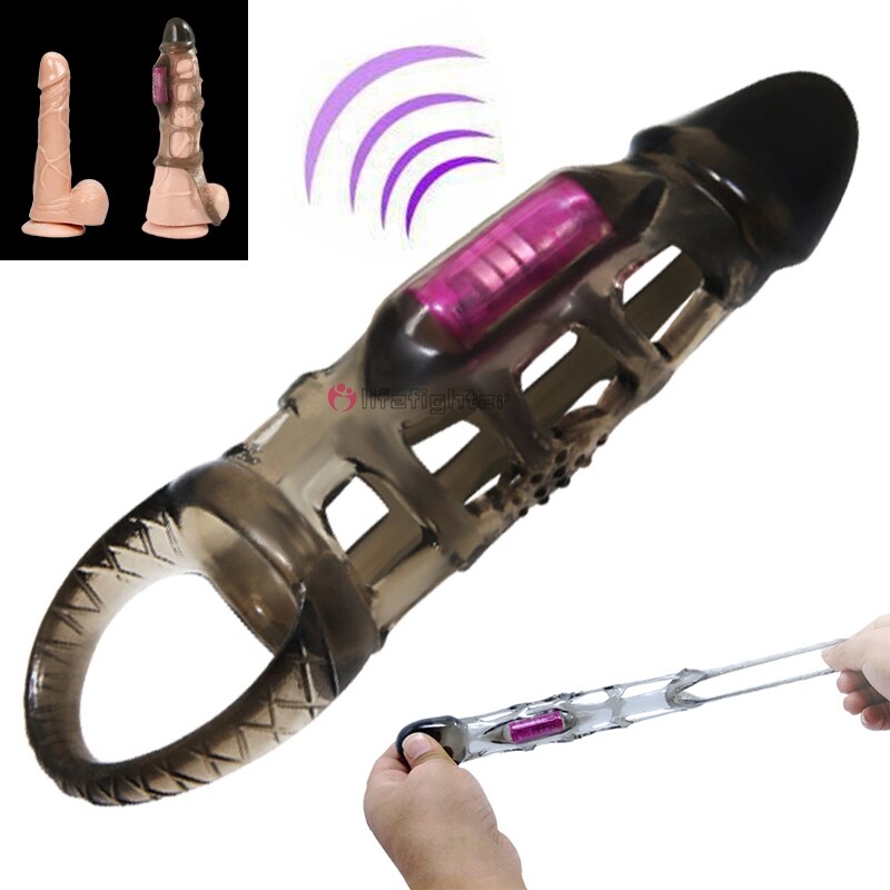 Extra-Large-Penis-Extender-Sleeve-Extension-Male-Girth-Enhancer-Enlarger-LeBrawn