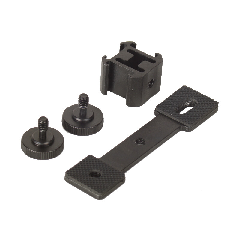 Triple Cold Shoe Mount Extension Flash Bracket Camera Mic Stand Adapter