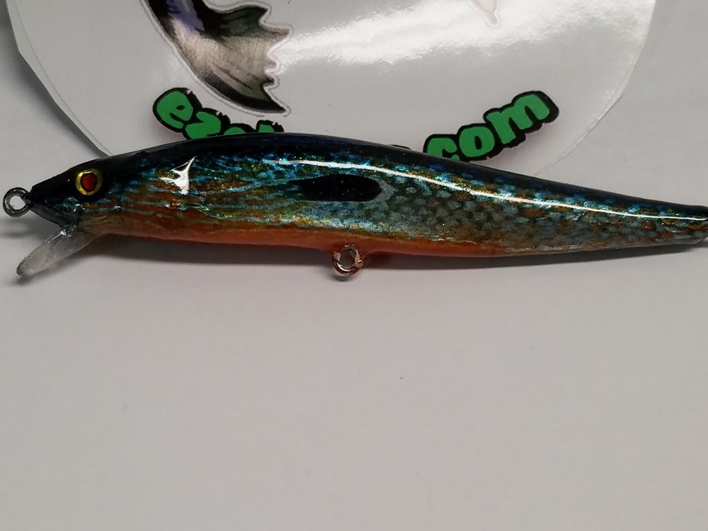 CUSTOM WRAPPED 95MM JERKBAITS