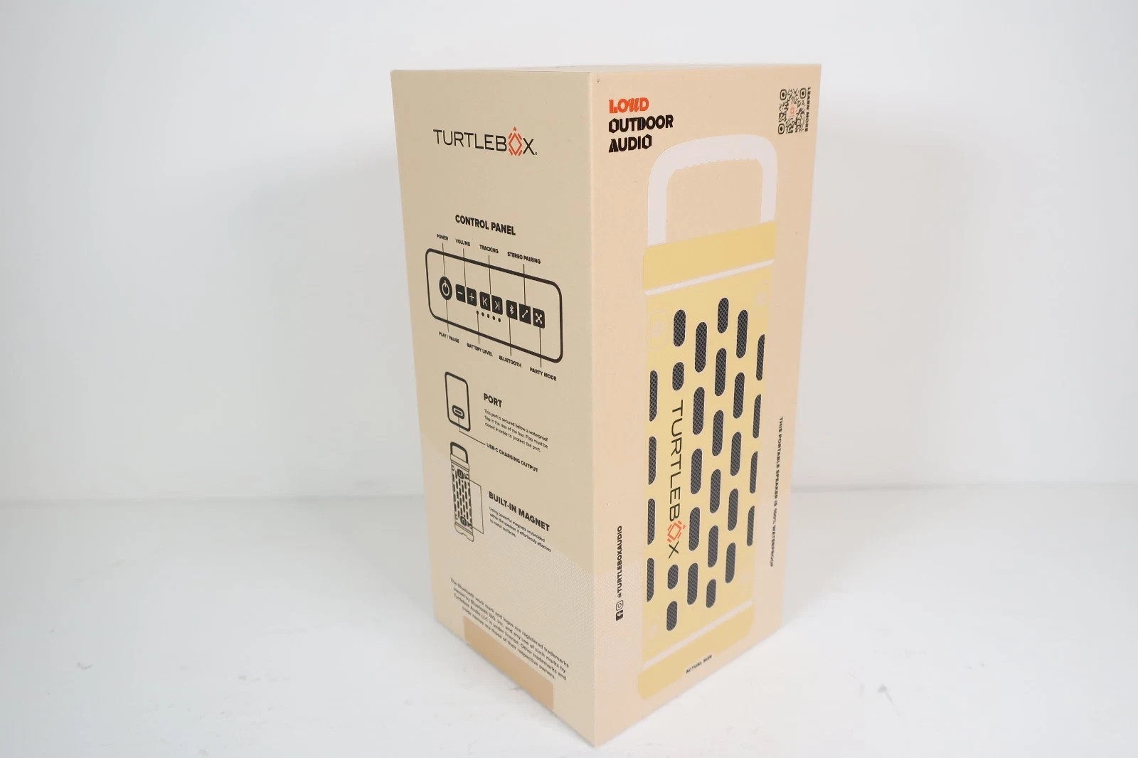 Turtlebox Ranger Loud Outdoor Bluetooth Speaker Yellow – Limited Edition NEW