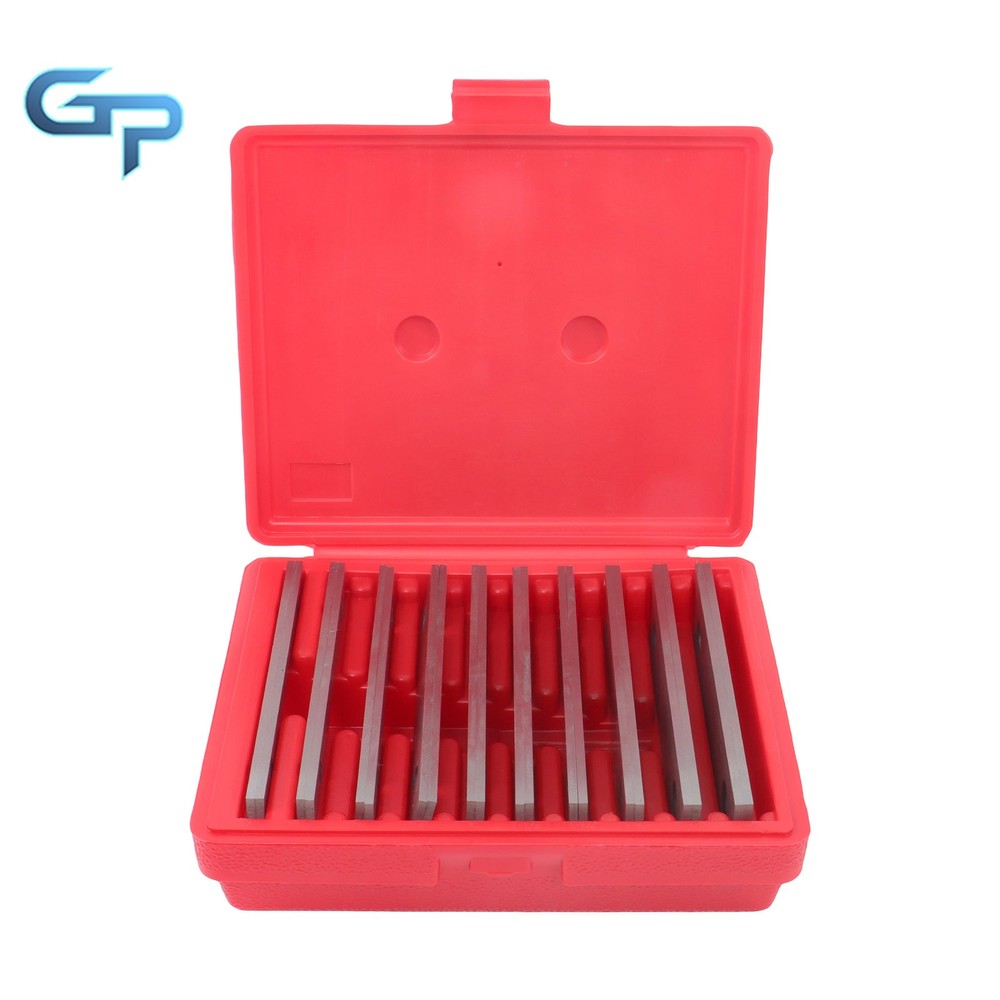 1/8" Thin Parallel Set and 1 Matched 1-2-3 Block Pair, 23 Holes