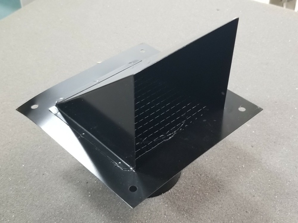Model 640 Wall Cap 3" Round Duct