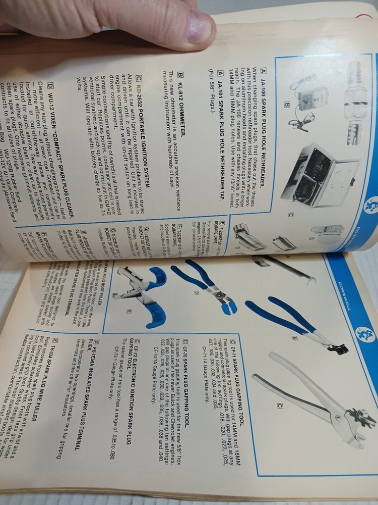 1963 Cornwell Tool Catalog. A84.