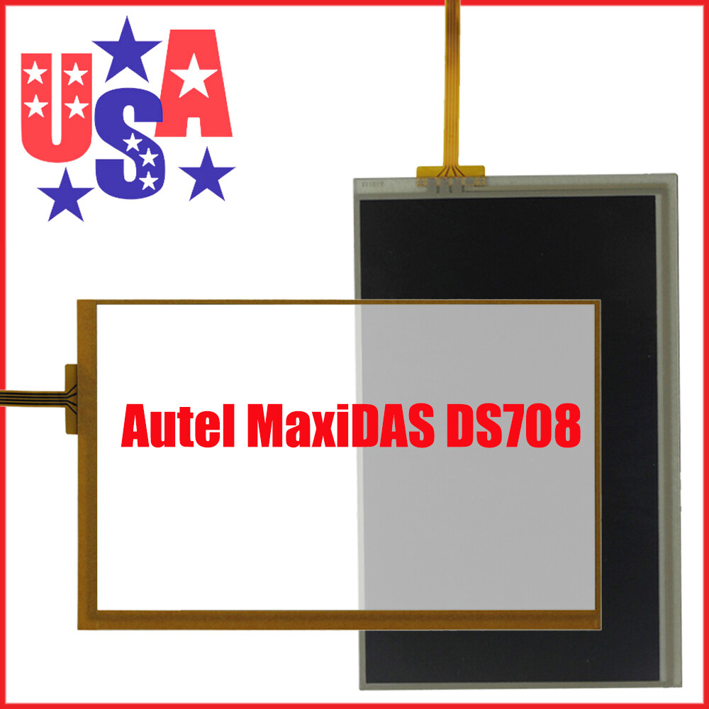 7'' Digitizer Touch LCD Display Screen Panel Replacement For Autel MaxiDAS DS708