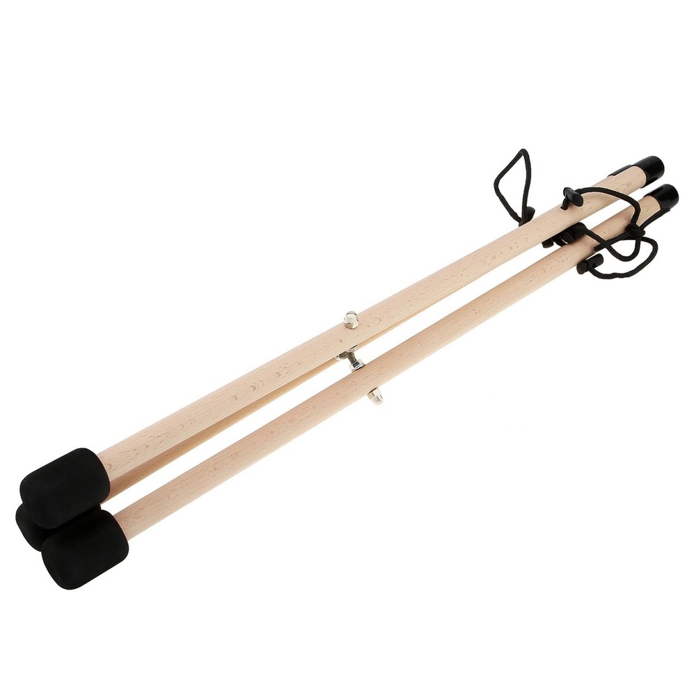 Handpan Stand, Tongue Drum Bracket Solid Wood Adjustable Tripod Structure Holder
