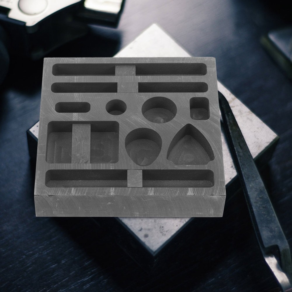 Graphite Ingot Mold for Melting Gold Silver Copper Casting Tool