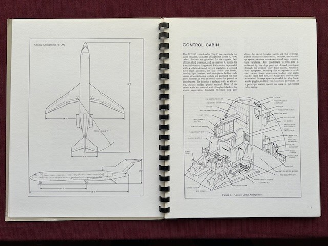 Boeing 727-200 Systems 1968 Booklet