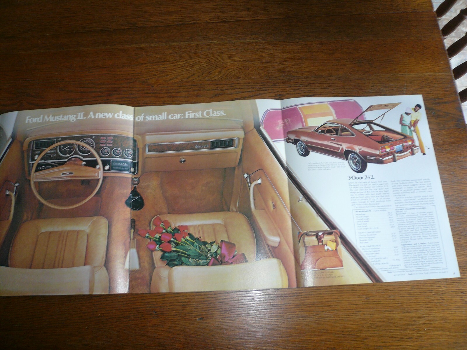 1974 Ford Mustang Sales Brochure- Vintage