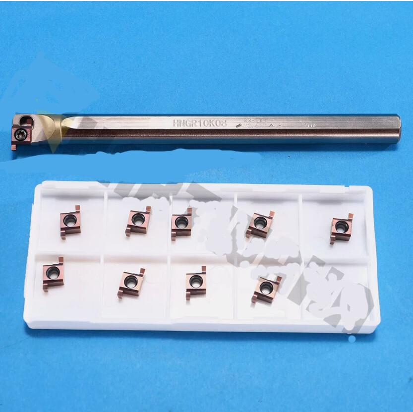 10mm GROOVING Holder Miniature Grooving Inserts Width 1.5mm+10 carbide Inserts