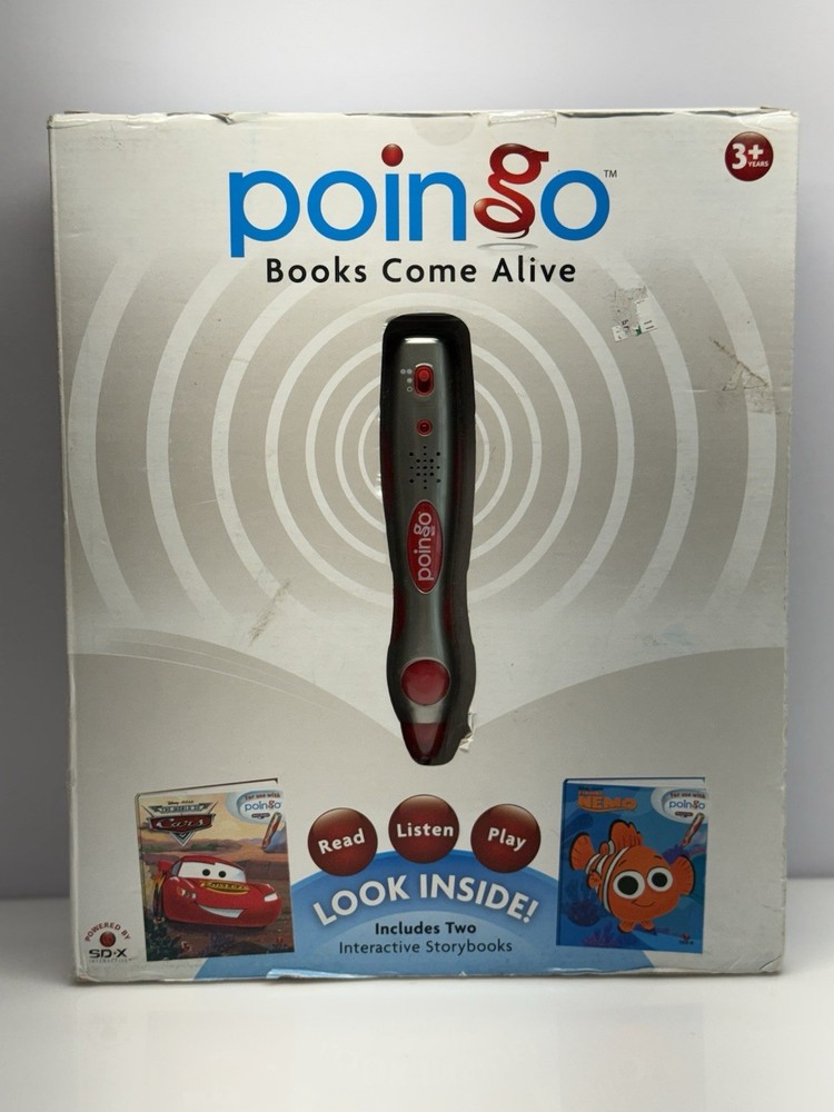 Disney Poingo Interactive Storybook Reader - Cars & Finding Nemo READ