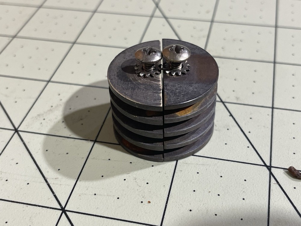 Brass Eimac Anode Cooler For High Power Transmitter Tube