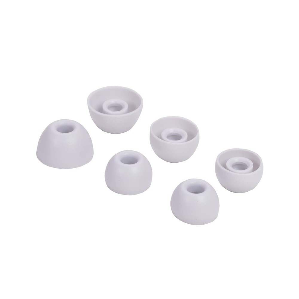 Replacement Silicone Tips Earbuds Buds Eartips Set for Beats small, White