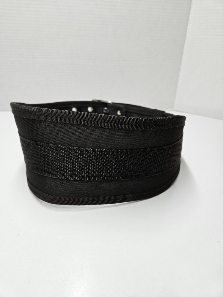 Black Belt With Double Eyelets For Lifting Heavy Objects Size Small 36" Long