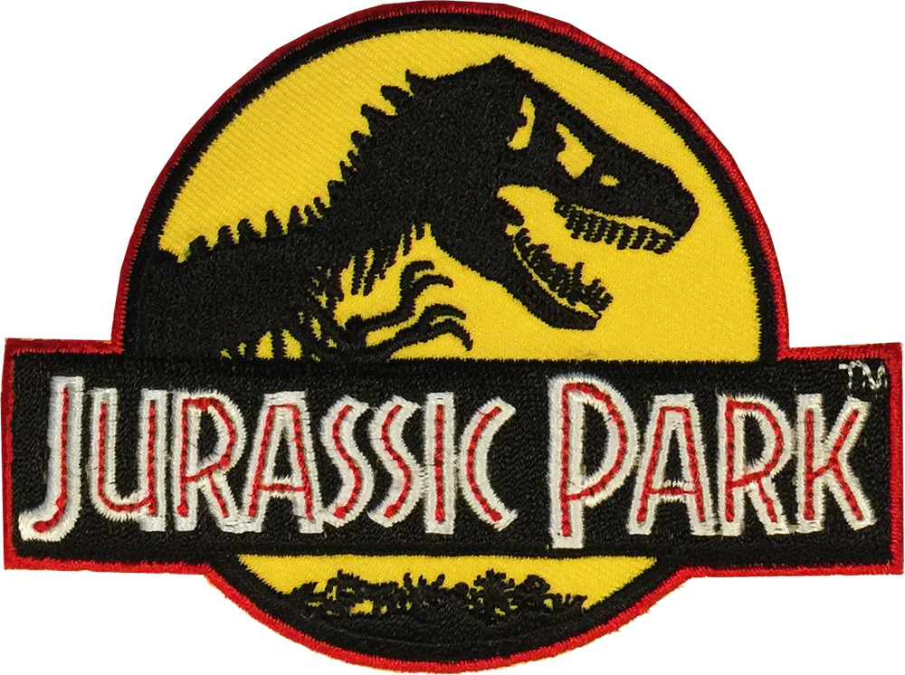 JURASSIC PARK LOGO PATCH