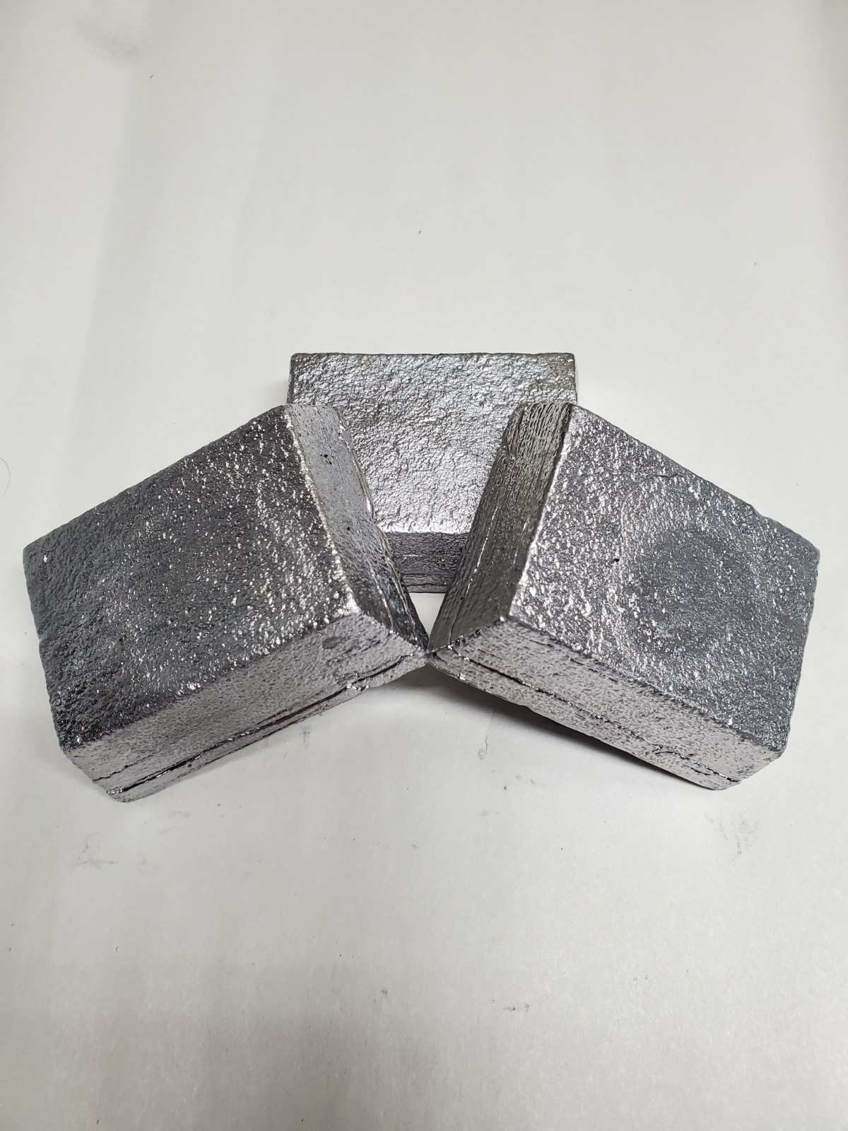 10 lbs of 100% pure lead ingots for bullets and sinkers