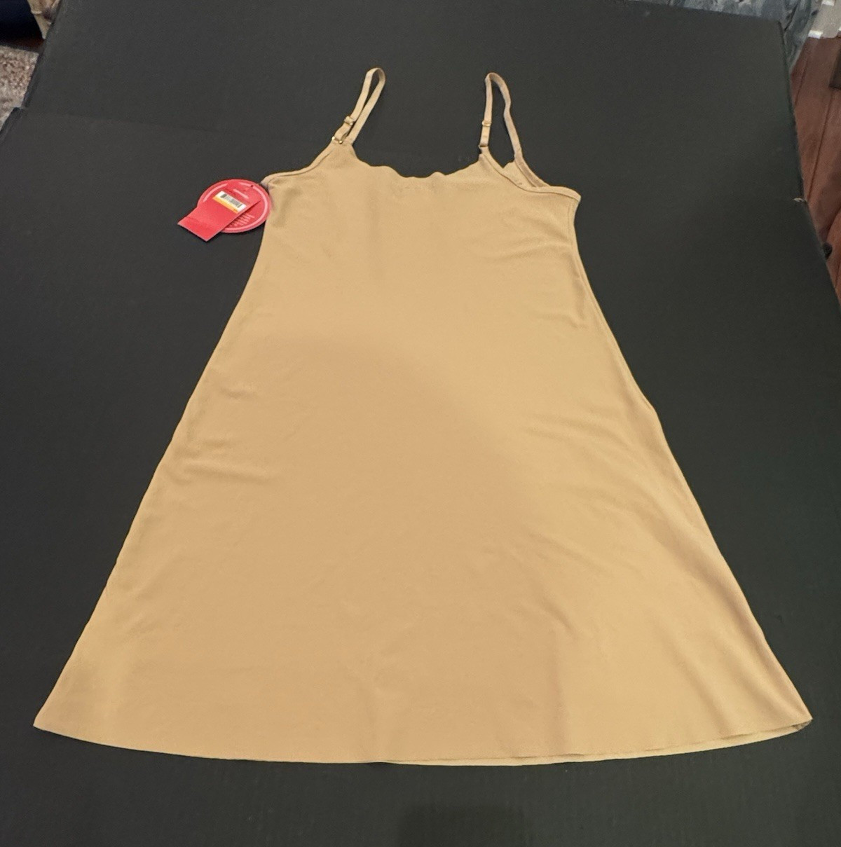 Commando Mini Cami Slip Caramel Size S/M BNWT