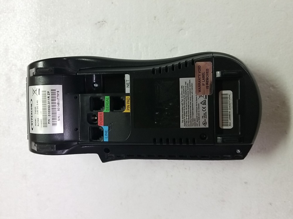 Hypercom Optimum T4220 Credit Card POS Terminal Reader