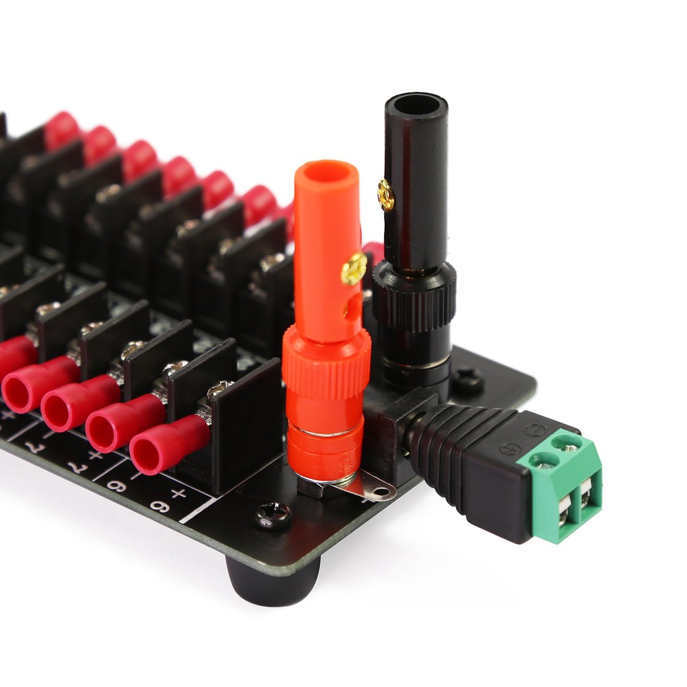 1 Unit Distribution Module 20A Power Distributor 3 Inputs 2X10 Outputs AC DC