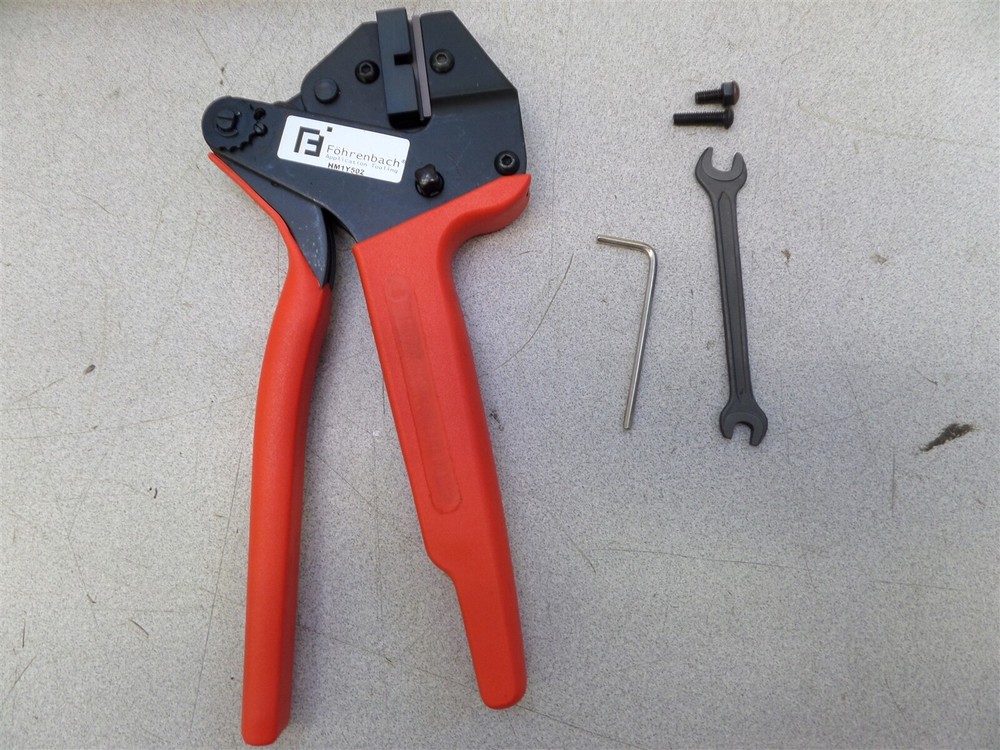 Fohrenbach Application Tooling HM1Y502 Ferule Crimp Manual Tool