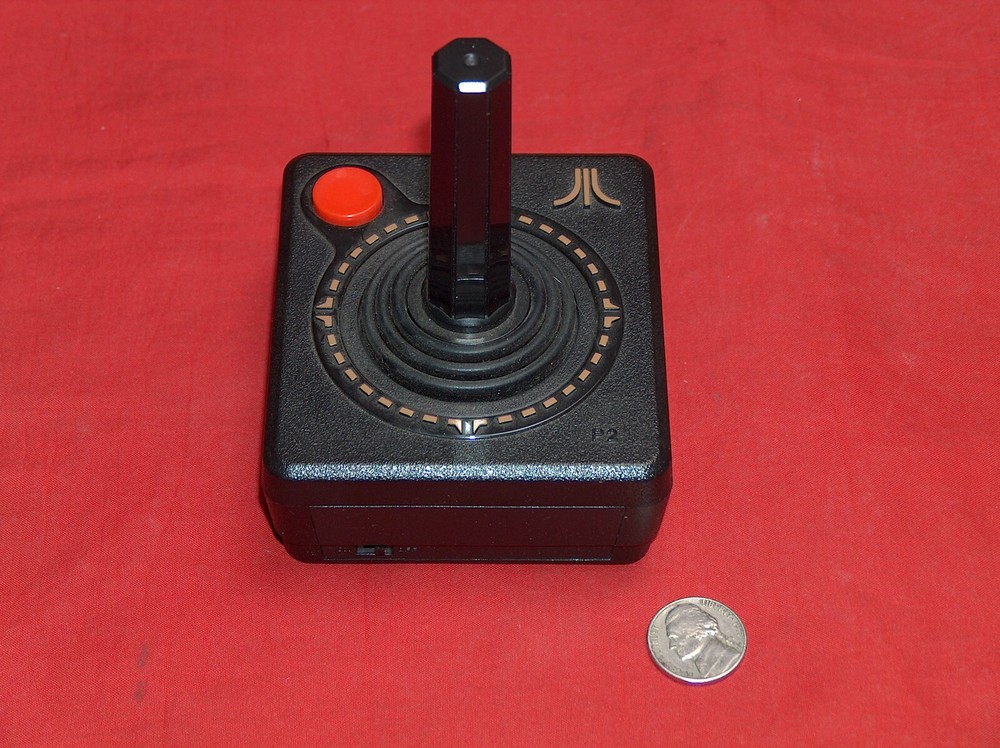 Atari Flashback 5 Classic Video Game Replacement Player 2 Joy Stick VG Works