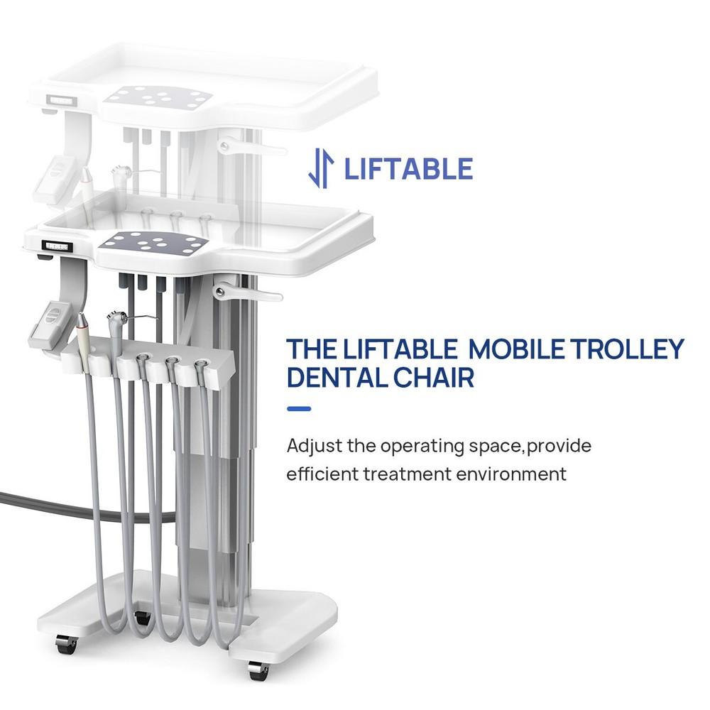 Dental Unit Surgery Chair Unit Computer Controlled DC Motor with Doctor's Stool