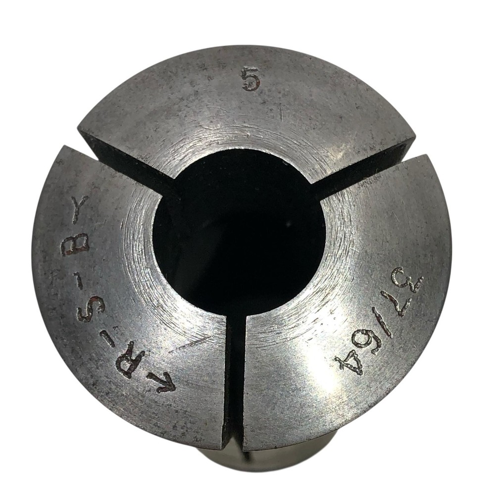 RSB 5C Round Collet 37/64 in. Without Internal Threads