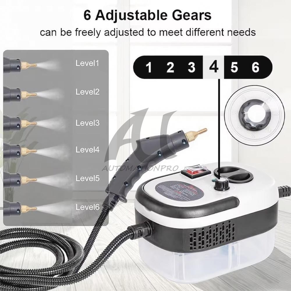 Handheld High Temp Steam Cleaner High Pressure Household Cleaning Machine 2500W