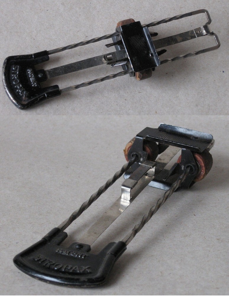 OLD GERMAN RAZOR BLADE SHARPENER STROPAX