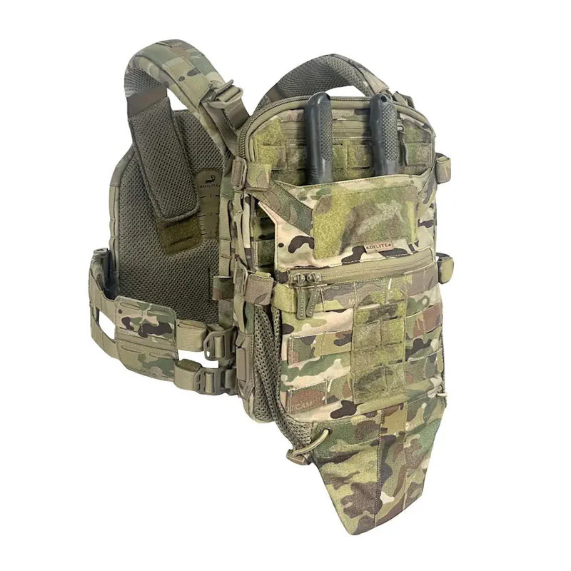 Agilite Micro MAP Rear Hydration Panel Compatible w/ Plate Carriers Ranger Green