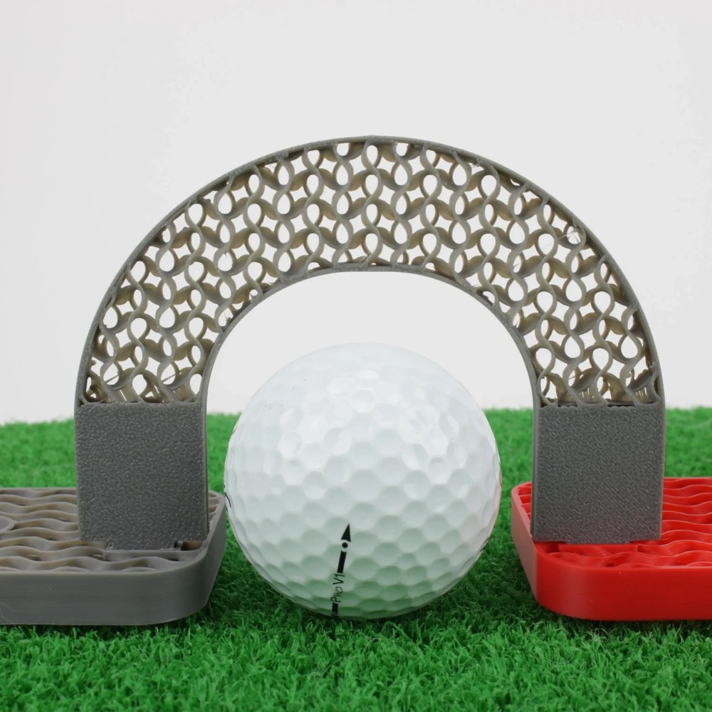 Golf Practice Putter Alignment Tool Gate 2 Pack Putting Practice Aid Game