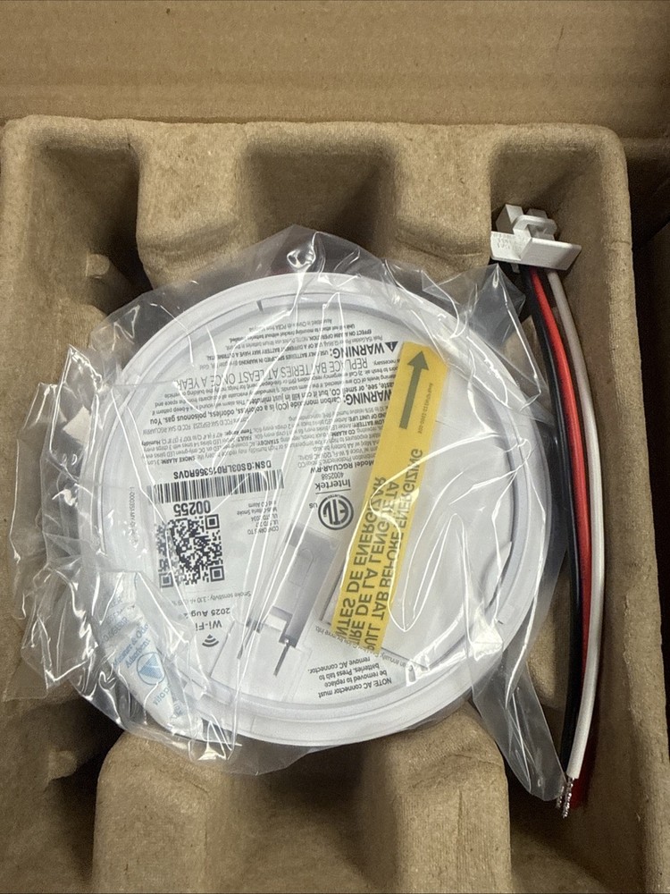 Kidde Smart Smoke and Carbon Monoxide Detector, Ring App Enabled Hardwired