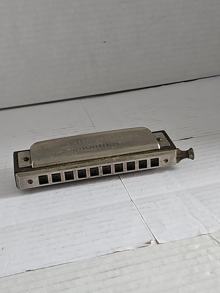 1930's Hohner Chromonica Harmonica With Echo Elite.
