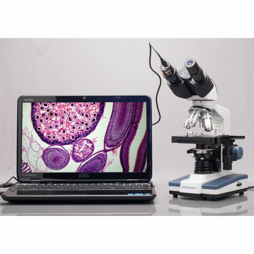AmScope 2MP Still Photo & Live Video Microscope Imager USB Digital Camera