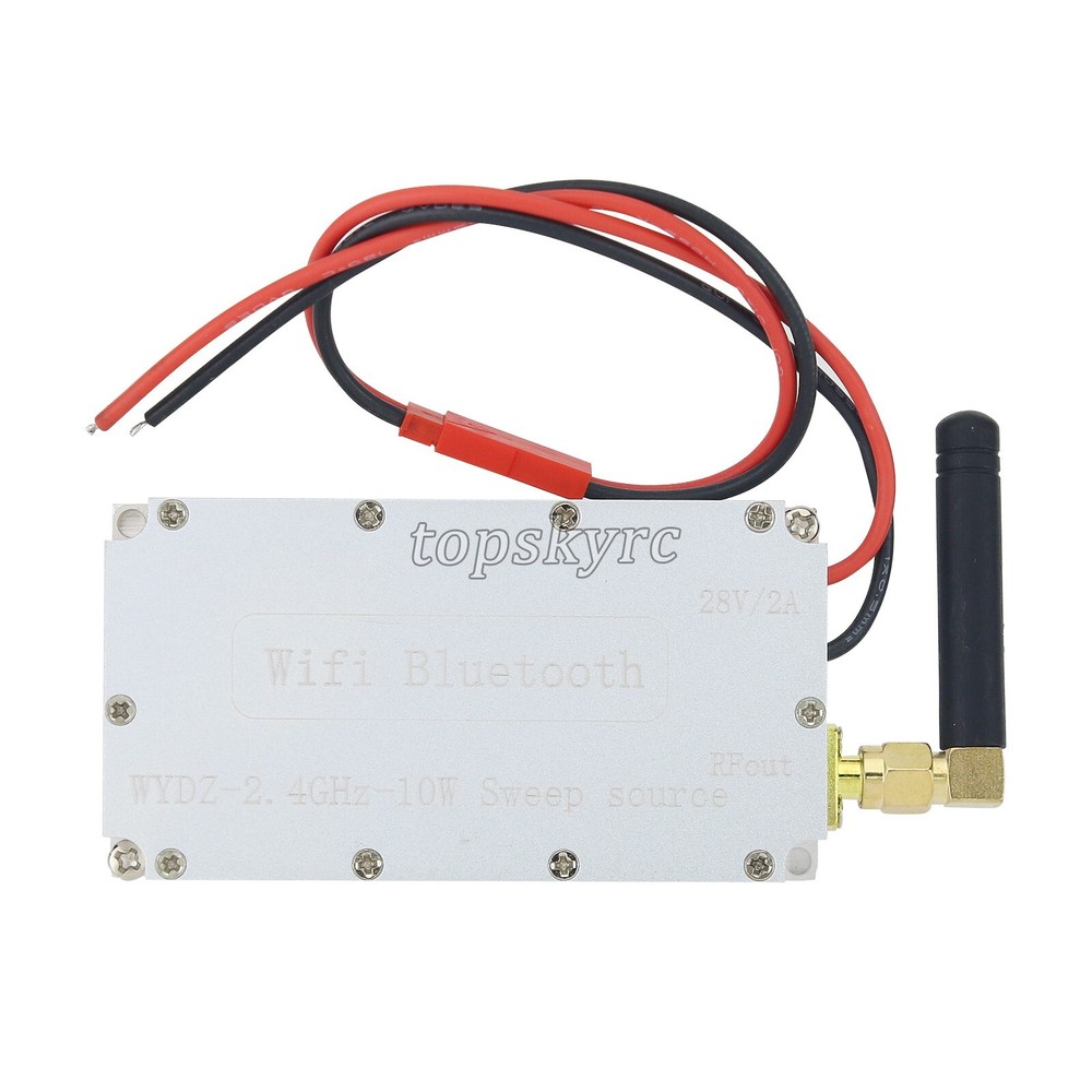 WiFi Bluetooth Sweep Frequency Signal Source VCO RF Generator 10W Output