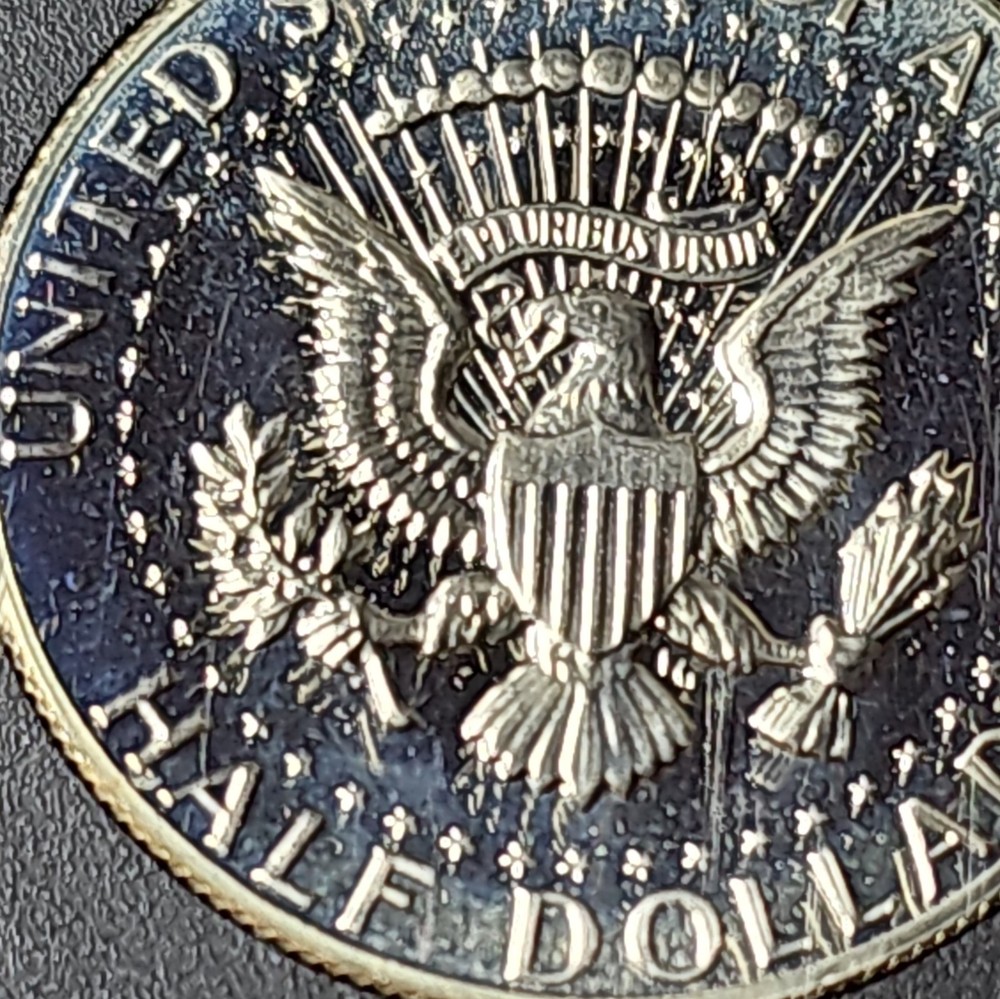 1970 S Large Date Cent US Mint Proof Set 40% Silver Kennedy Half