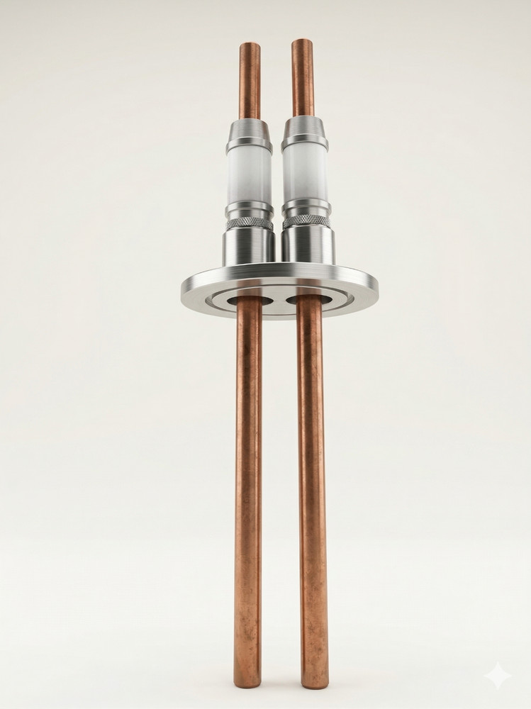 LESKER | EFT1223258B | POWER HUB | COPPER | NW40-KF40 | CONFLAT